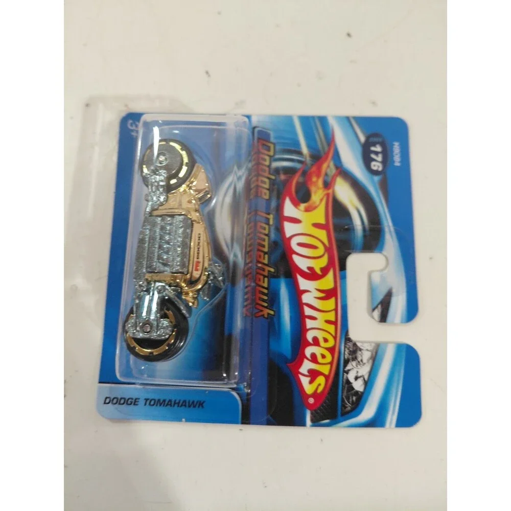 NIP Hot Wheels 2004 Short Card 1:64 Die Cast Dodge Tomahawk Motorcycle B